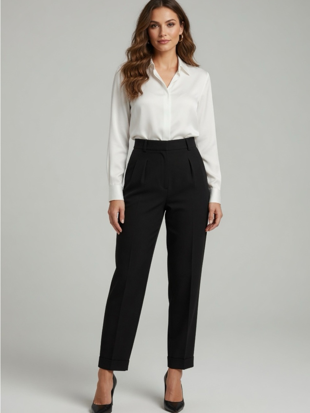 Fashion Bug Black Women's Dress Pants Size 8
